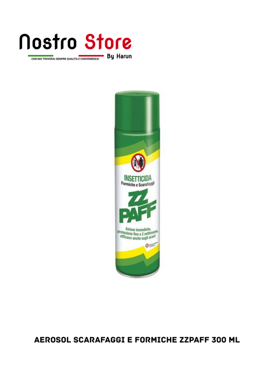 AEROSOL SCARAFAGGI E FORMICHE ZZPAFF 300 ML