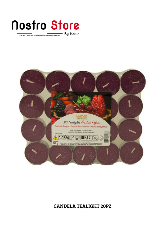 CANDELA TEALIGHT 20PZ