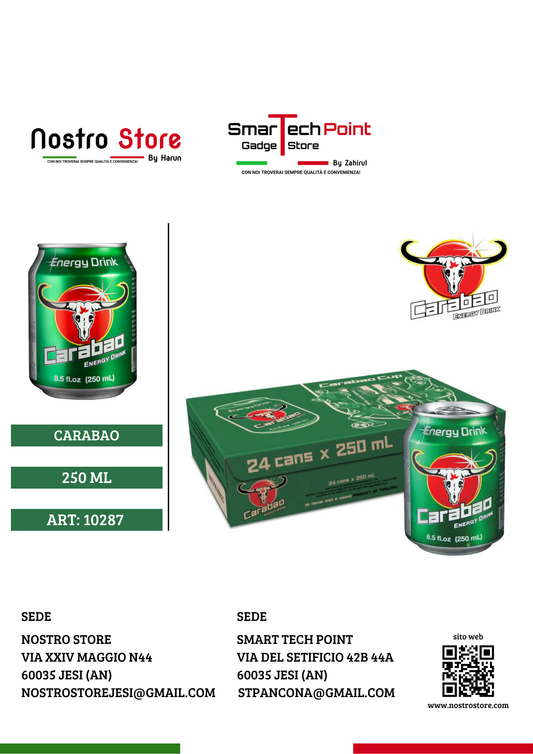 CARABAO ENERGY DRINK 250ML