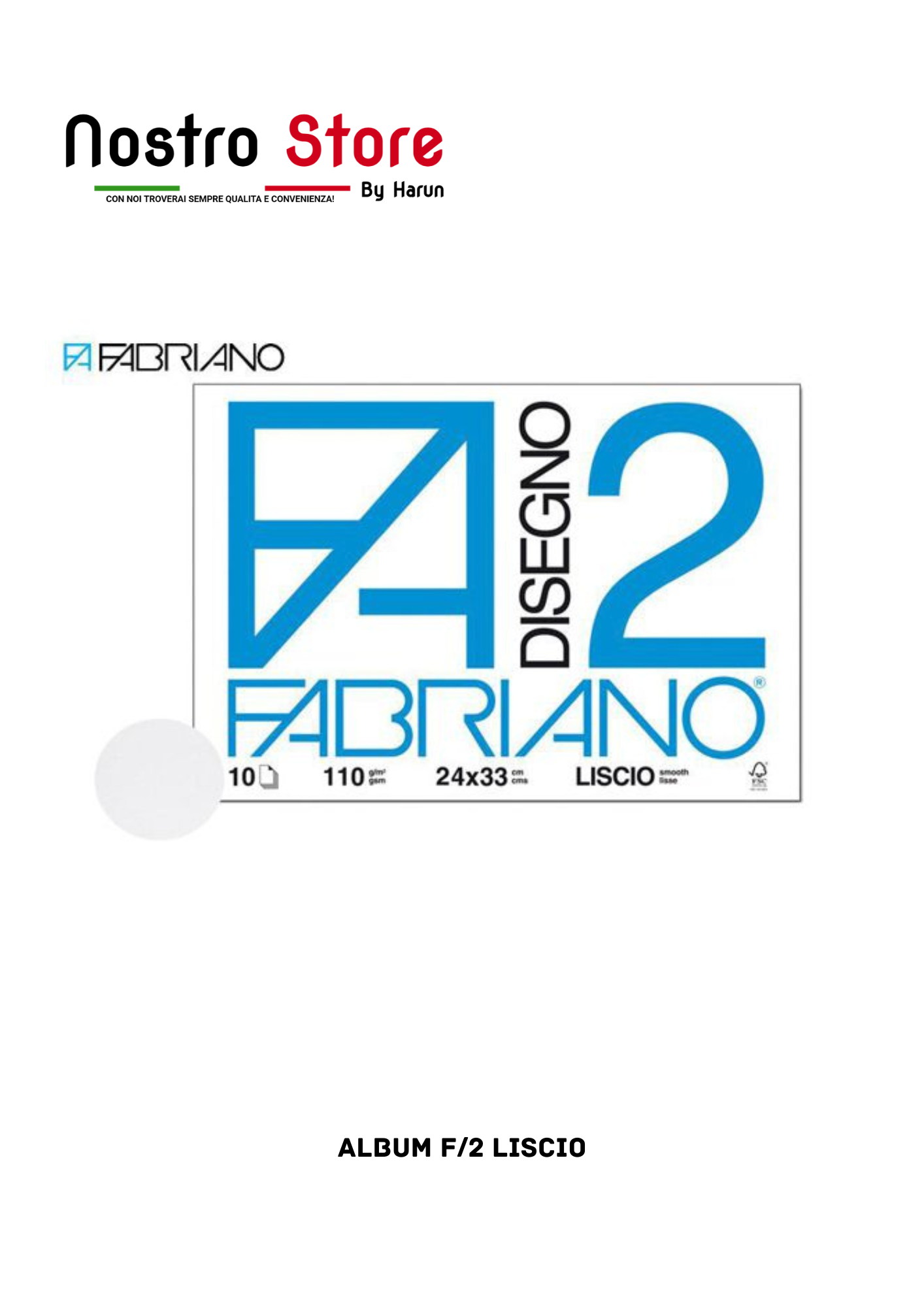 album f/2 liscio