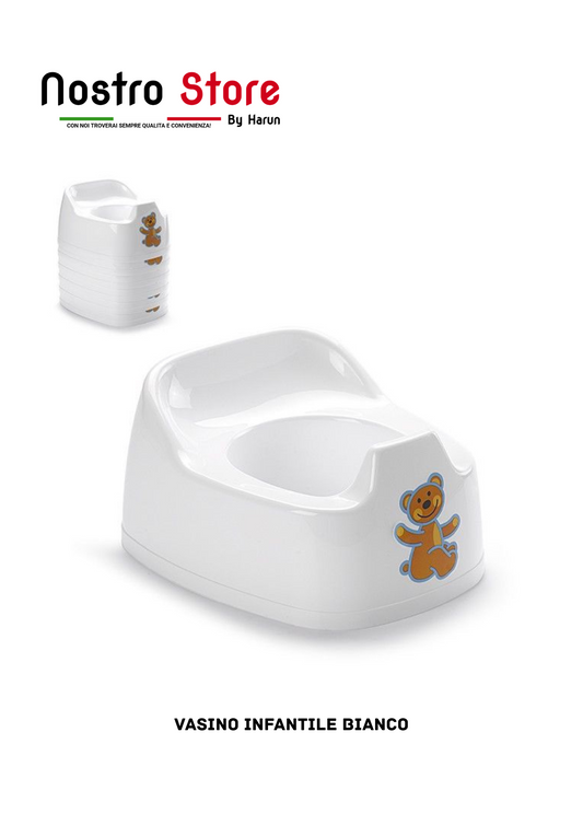 Vasino infantile BIANCO