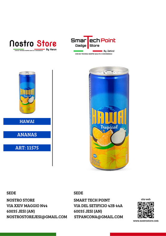 HAWAI ANANAS LATTINA 330ML