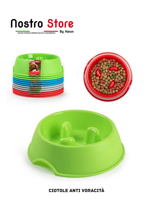 Ciotole anti voracità