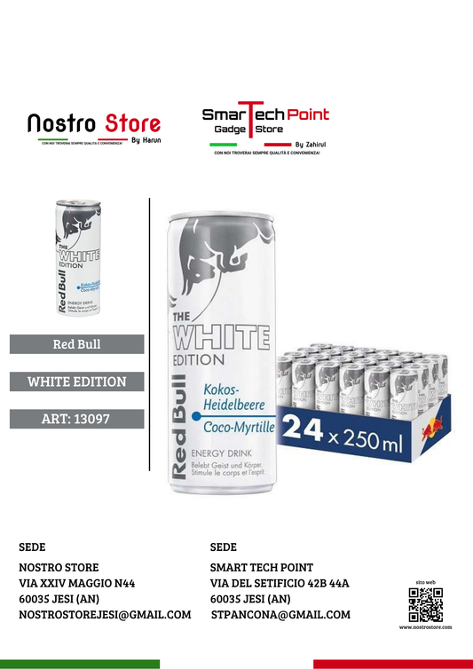 RED BULL WHITE EDITION