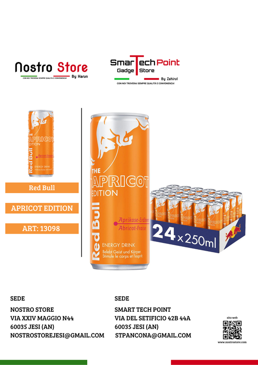 RED BULL APRICOT EDITION