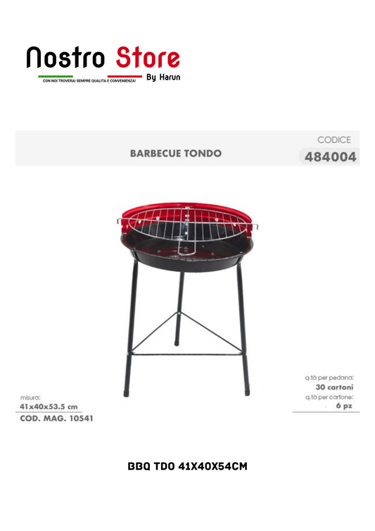 BBQ TDO 41X40X54CM