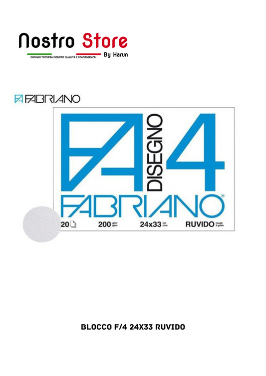 blocco f/4 24x33 ruvido