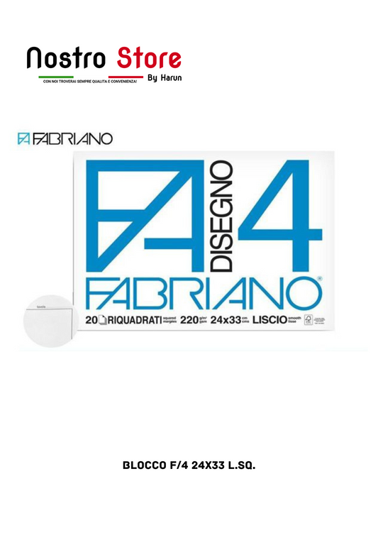 blocco f/4 24x33 l.sq.