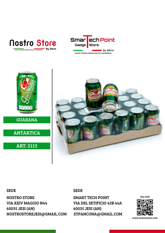 GUARANA ANTARTICA 33CL LATTINA