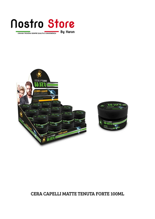 CERA CAPELLI MATTE TENUTA FORTE 100ML