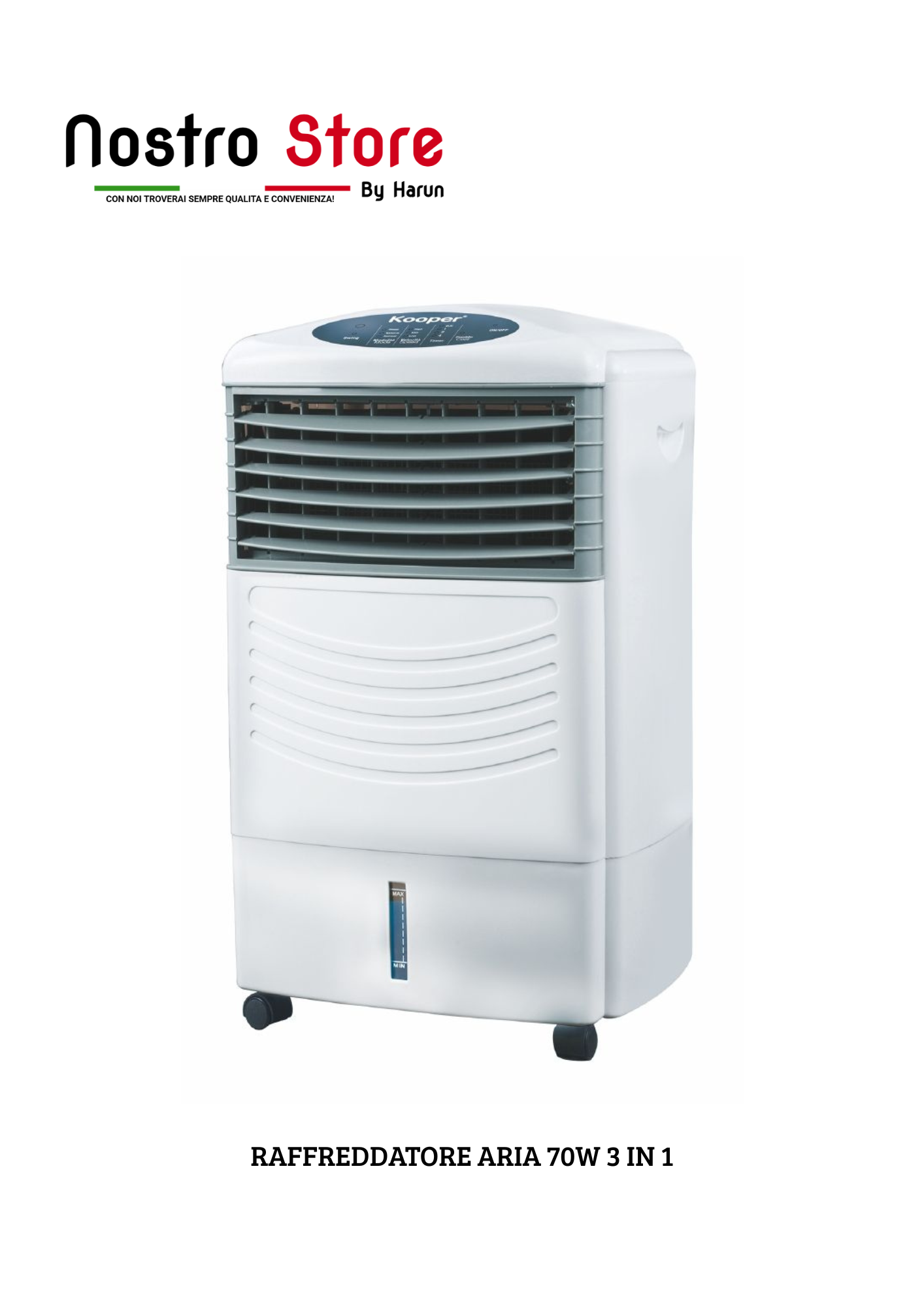 RAFFREDDATORE ARIA 70W 3 IN 1