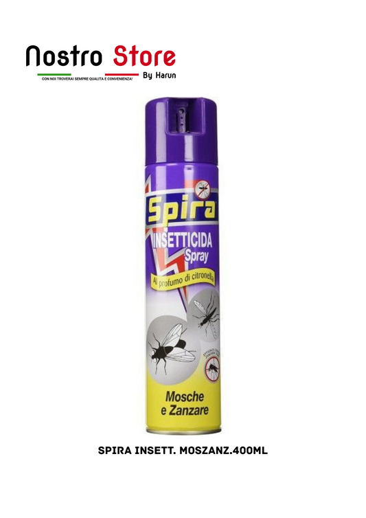 SPIRA INSETT. MOSZANZ.400ML