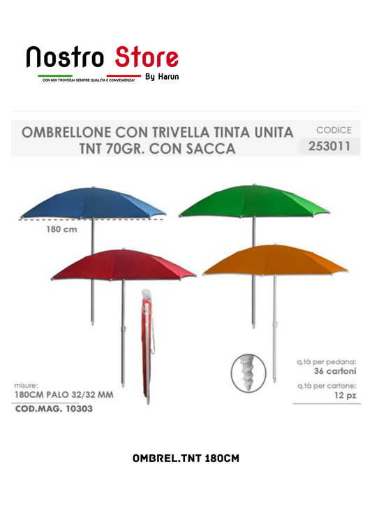 OMBREL.TNT 180CM