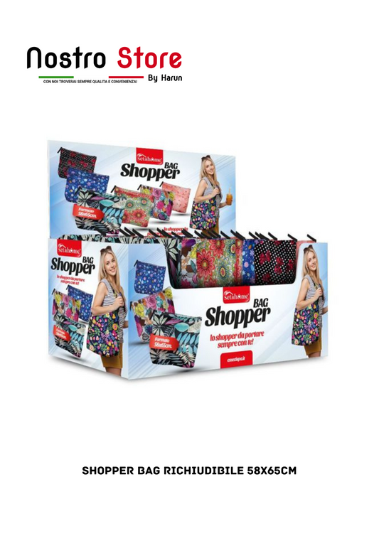 SHOPPER BAG RICHIUDIBILE 58X65CM