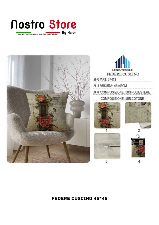 FEDERE CUSCINO 45*45