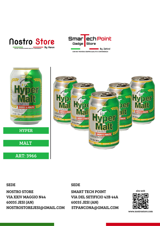 HYPER MALT LATTINA 330ML