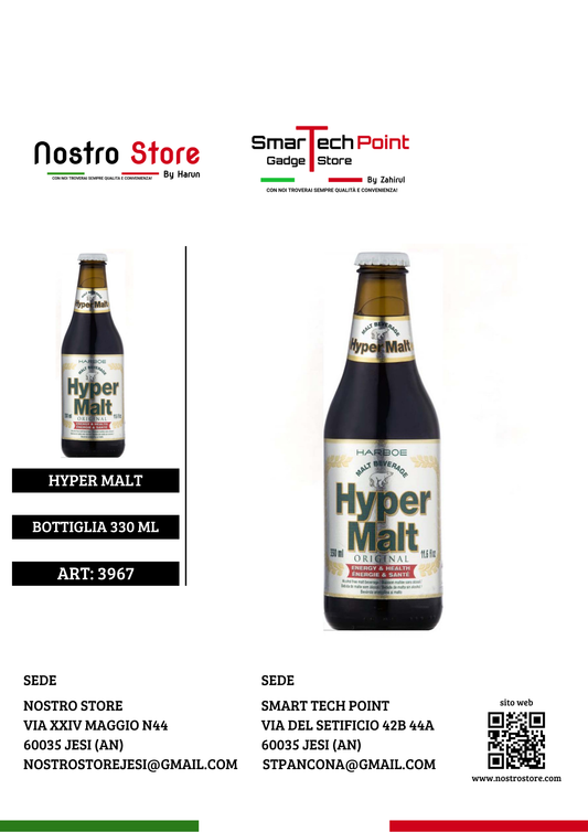 HYPER MALT BOTTIGLIA 330ML