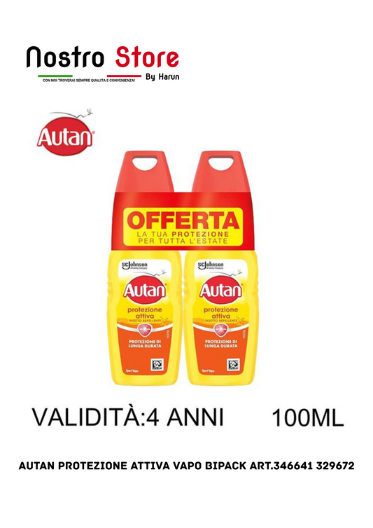 AUTAN PROTEZIONE ATTIVA VAPO BIPACK ART.346641 329672