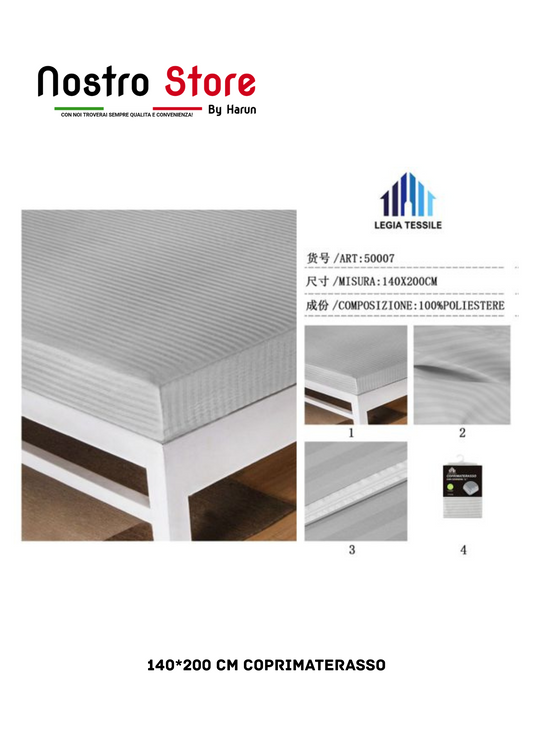 140*200 CM COPRIMATERASSO