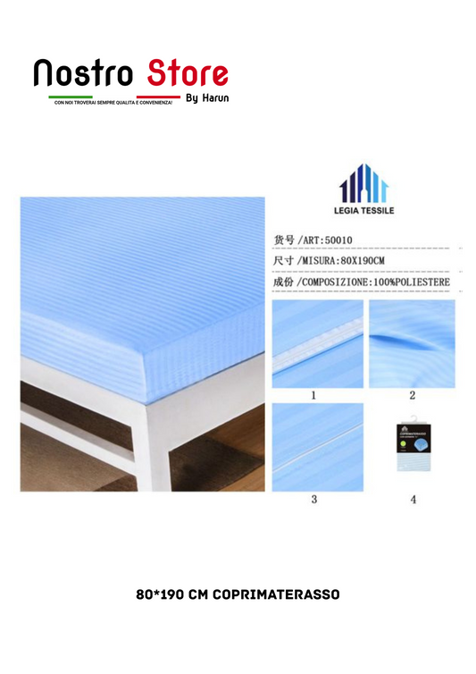 80*190 CM COPRIMATERASSO