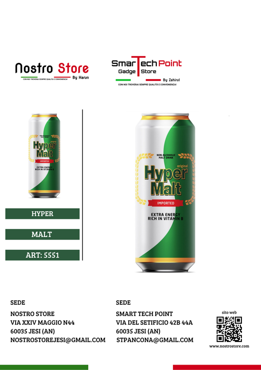 HYPER MALT LATTINA 500ML
