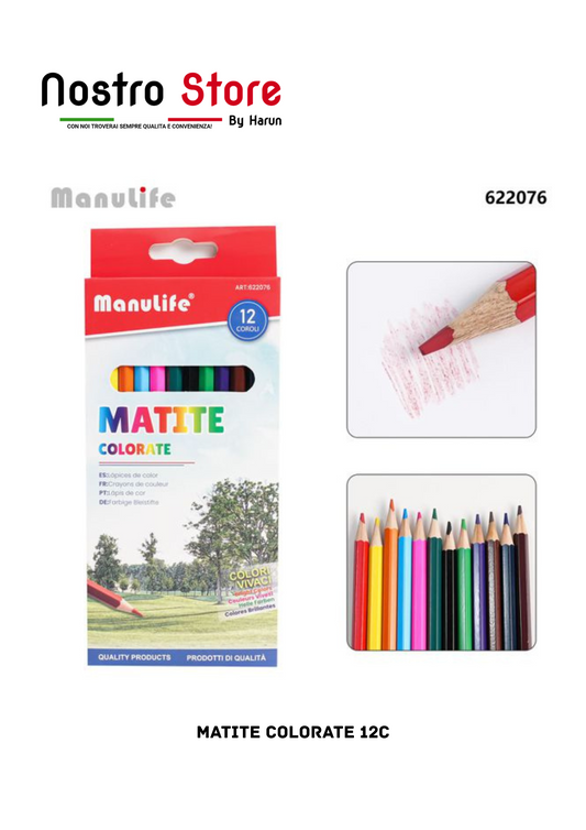 MATITE COLORATE 12C