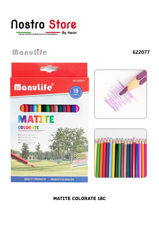MATITE COLORATE 18C