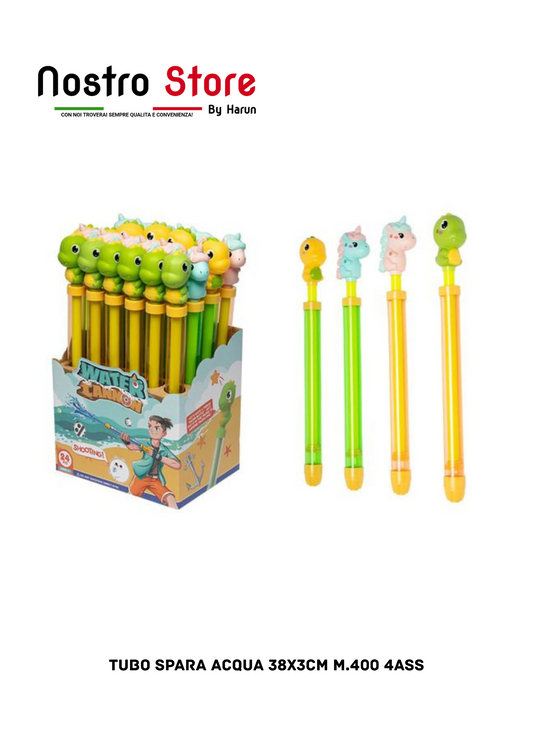 TUBO SPARA ACQUA 38X3CM M.400 4ASS