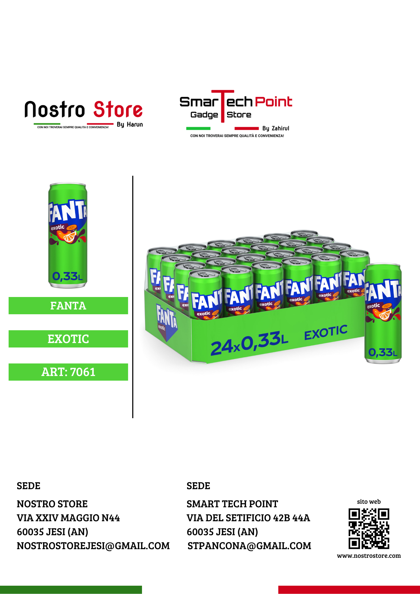 FANTA TROPICAL/EXOTIC LATTINA 330ML