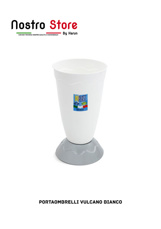PORTAOMBRELLI VULCANO BIANCO