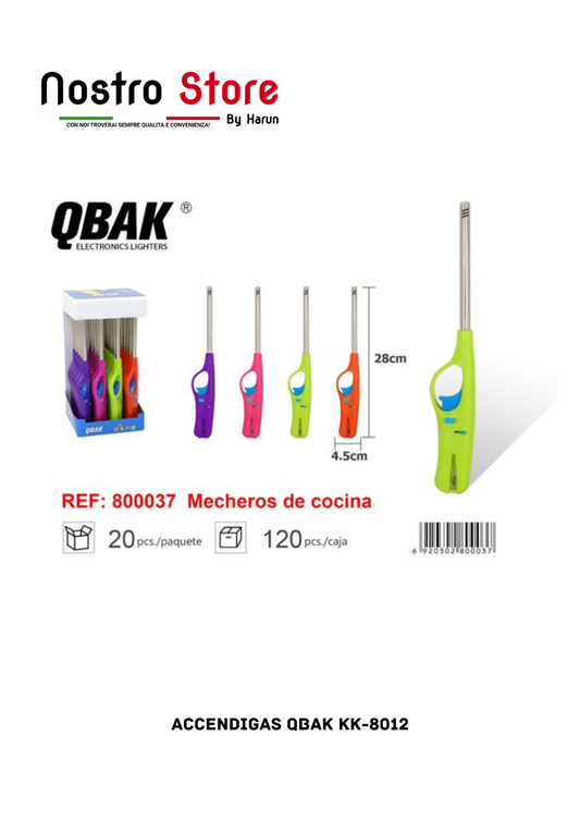 ACCENDIGAS QBAK KK-8012