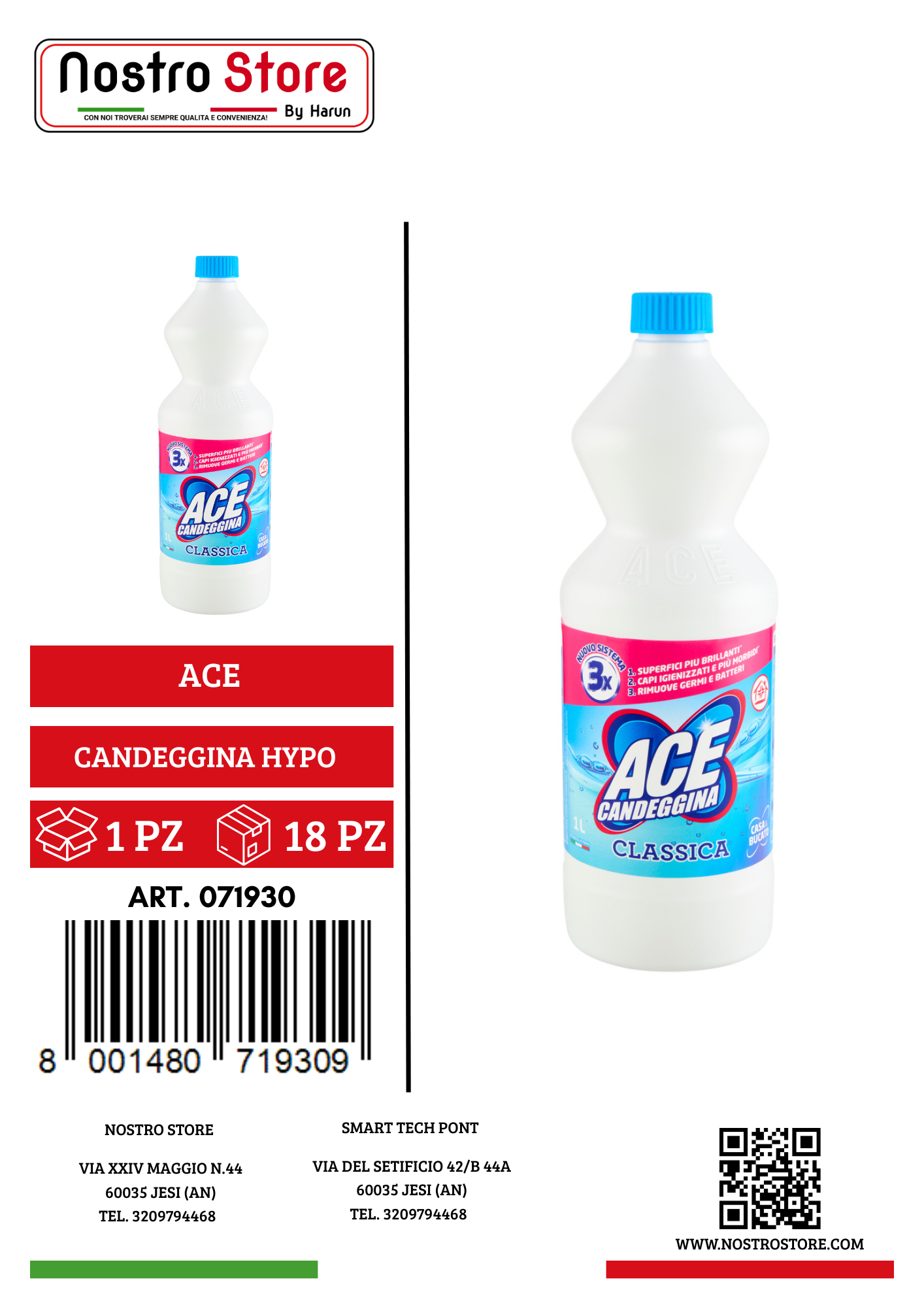 ACE CANDEGGINA HYPO CLASSICA 1