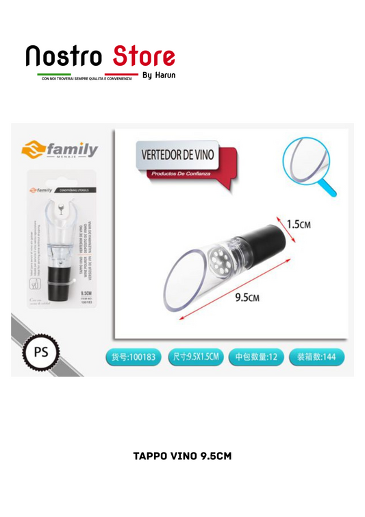 TAPPO VINO 9.5CM