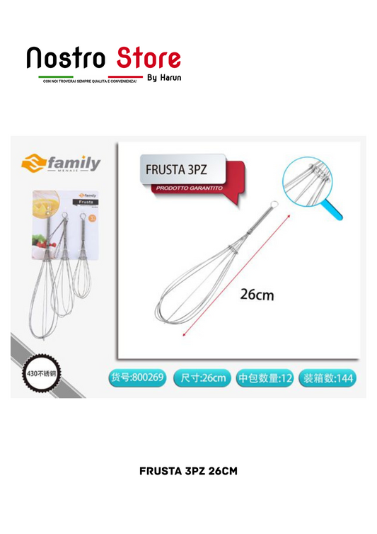 FRUSTA 3PZ 26CM