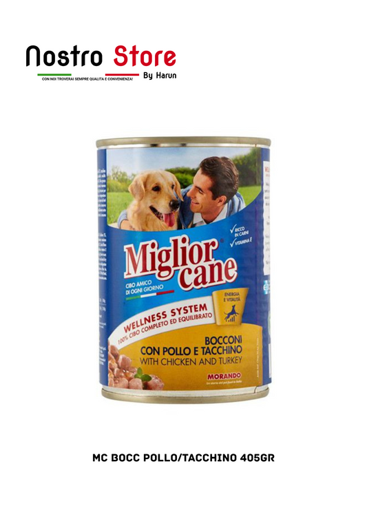 **MC BOCC POLLO/TACCHINO 405GR