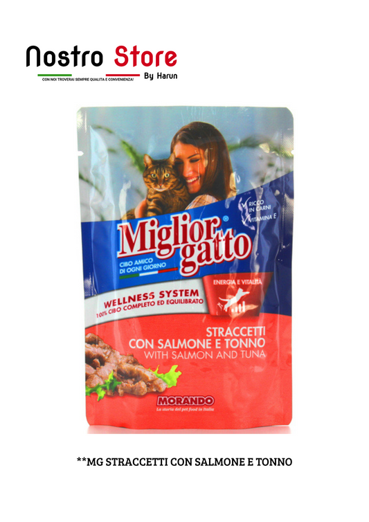 **MG STRACCETTI CON SALMONE E TONNO