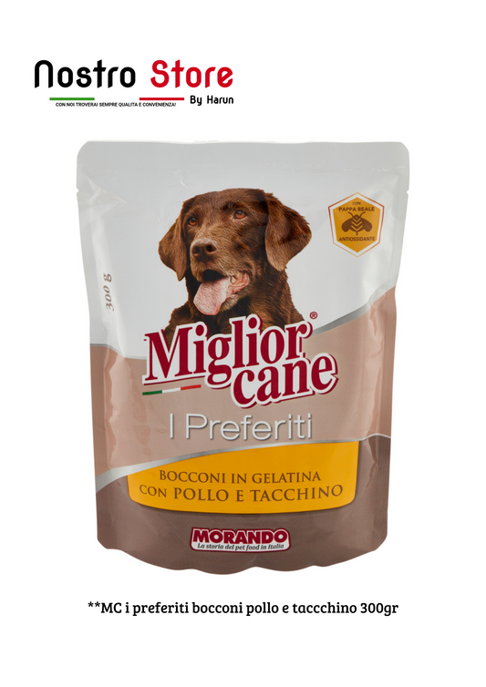 **MC i preferiti bocconi pollo e taccchino 300gr