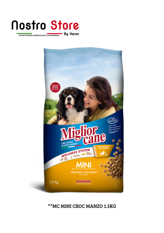 **MC MINI CROC MANZO 1.5KG