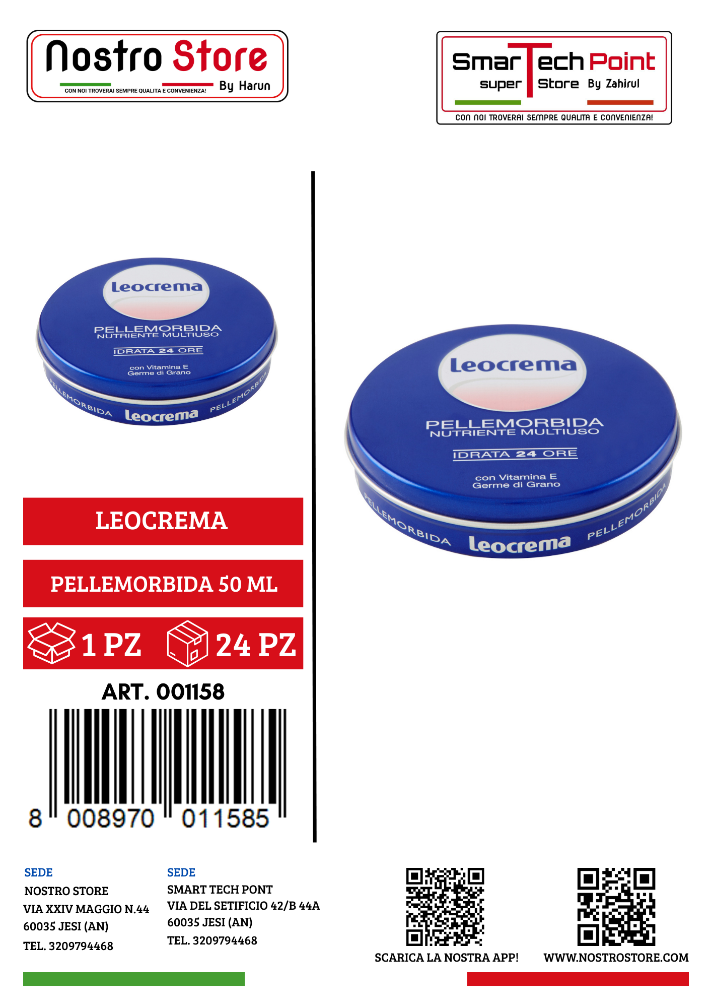 LEOCREMA CORPO PELLEMORBIDA 50 ML