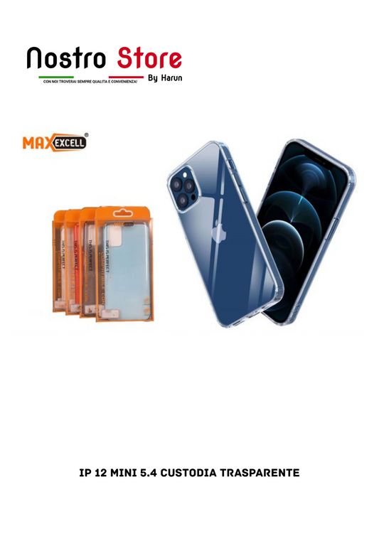 IP 12 MINI 5.4 CUSTODIA TRASPARENTE