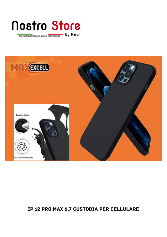 IP 12 PRO MAX 6.7 CUSTODIA PER CELLULARE
