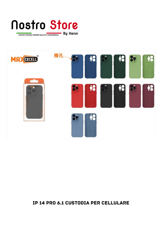 IP 14 PRO 6.1 CUSTODIA PER CELLULARE