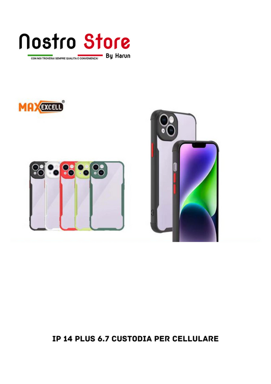IP 14 PLUS 6.7 CUSTODIA PER CELLULARE
