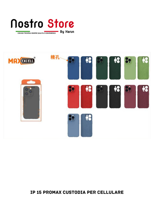 IP 15 PROMAX CUSTODIA PER CELLULARE