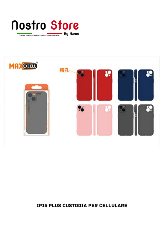 IP15 PLUS CUSTODIA PER CELLULARE