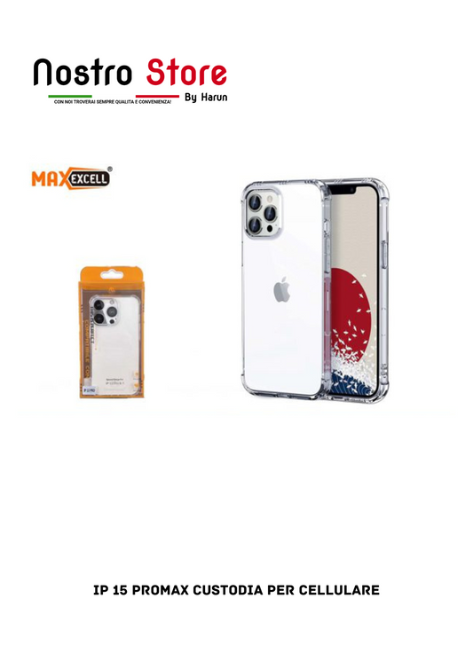 IP 15 PROMAX CUSTODIA PER CELLULARE