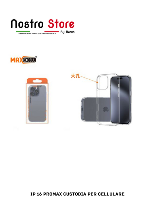 IP 16 PROMAX CUSTODIA PER CELLULARE