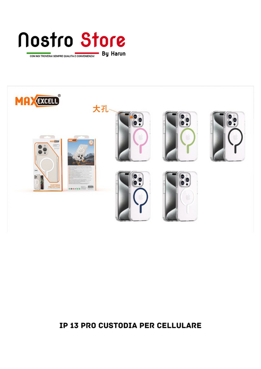 IP 13 PRO CUSTODIA PER CELLULARE