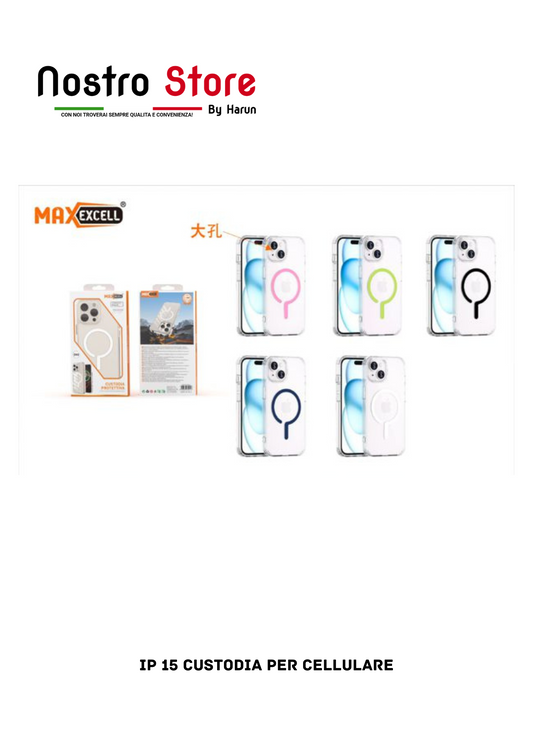 IP 15 CUSTODIA PER CELLULARE