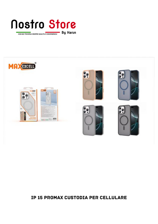 IP 15 PROMAX CUSTODIA PER CELLULARE